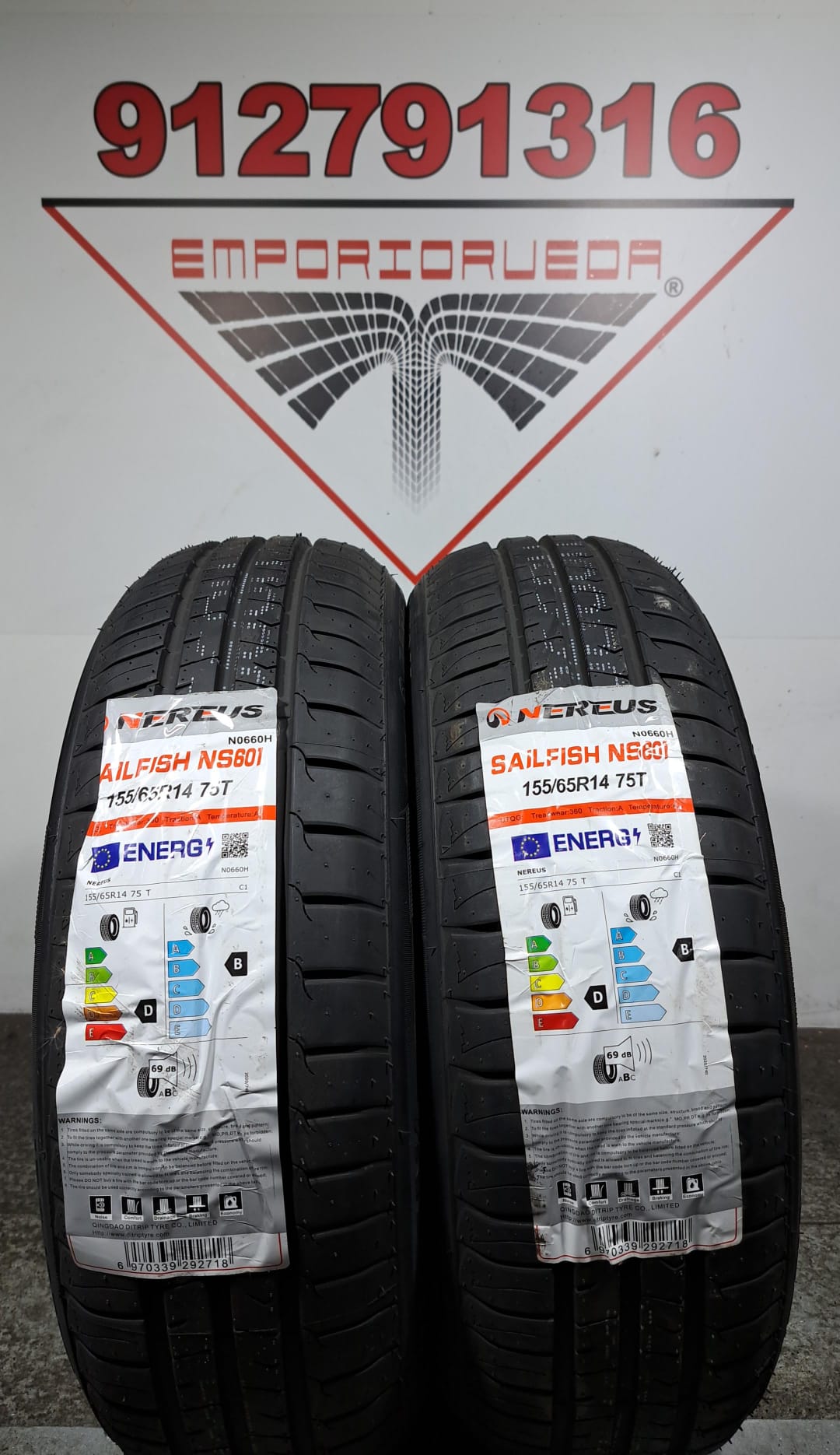 NEREUS  155/65 R14 75 T